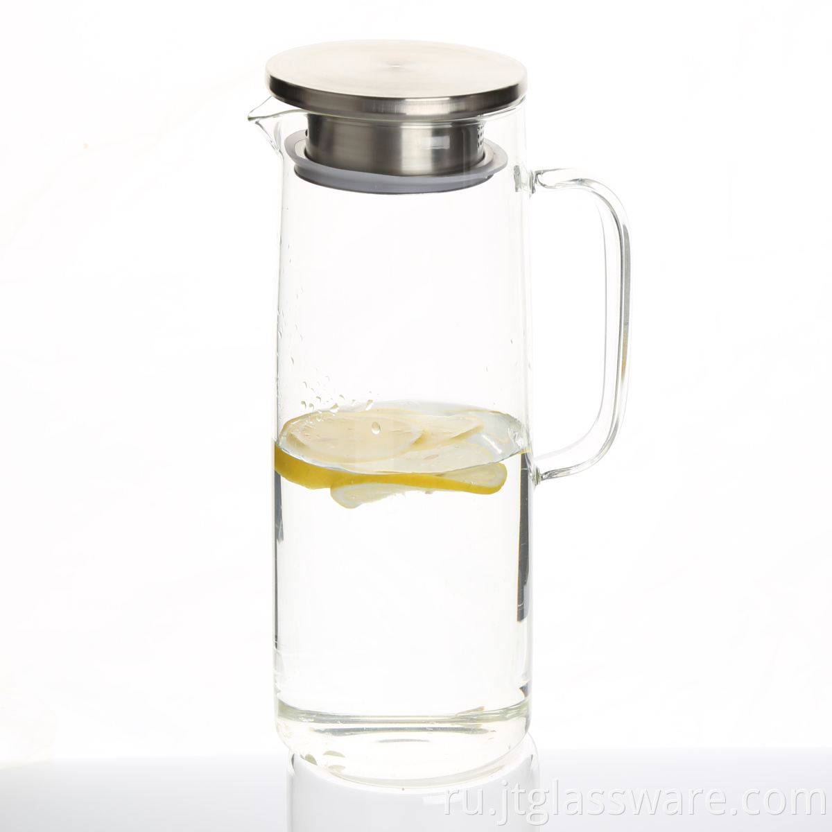 Glass Mouthblown Carafe